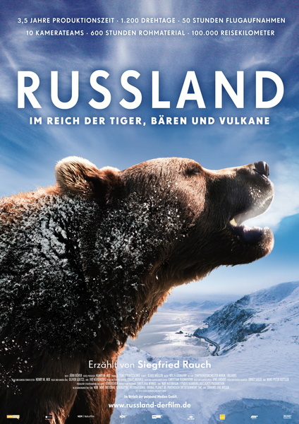 Russland - Im Reich der Tiger, Bären und Vulkane - Plakáty