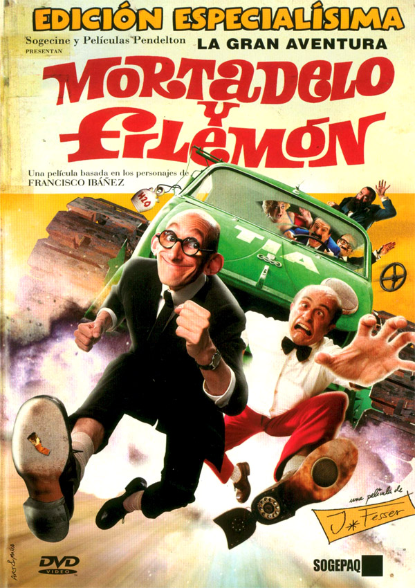 La gran aventura de Mortadelo y Filemón - Julisteet