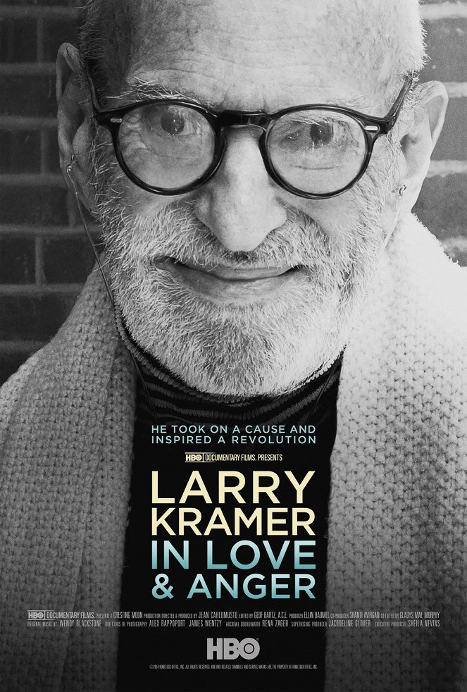 Larry Kramer in Love and Anger - Julisteet
