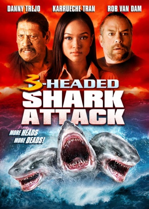 El ataque del tiburón de tres cabezas - Carteles