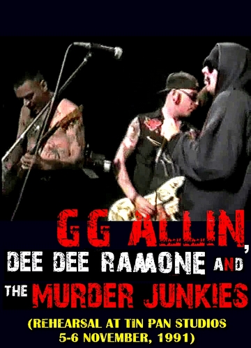 GG Allin & Dee Dee Ramone: Rehearsal at Tin Pan Studios 1991 - Cartazes