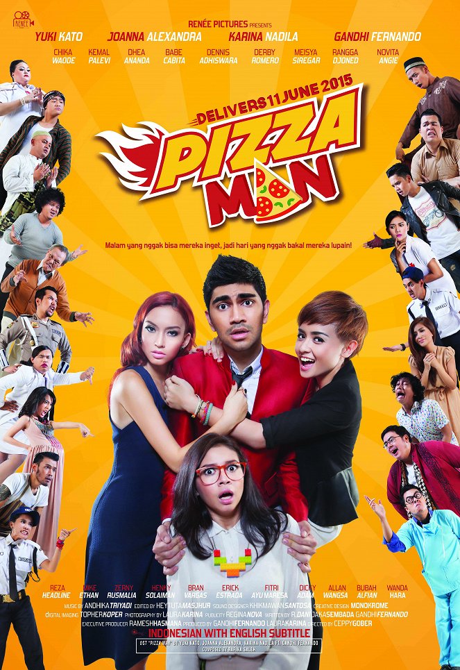 Pizza Man - Plakate