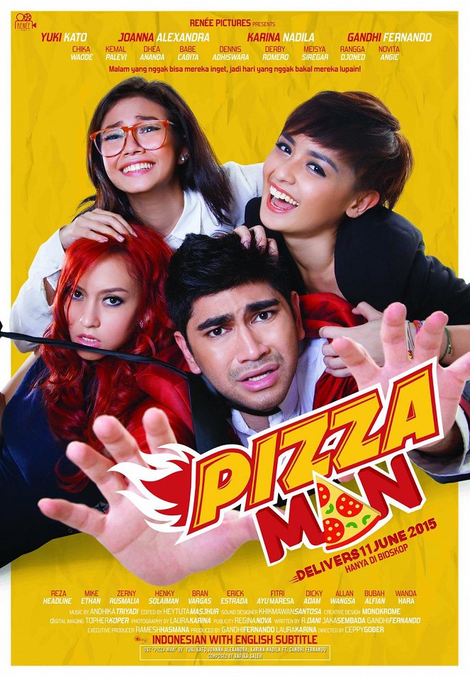 Pizza Man - Cartazes