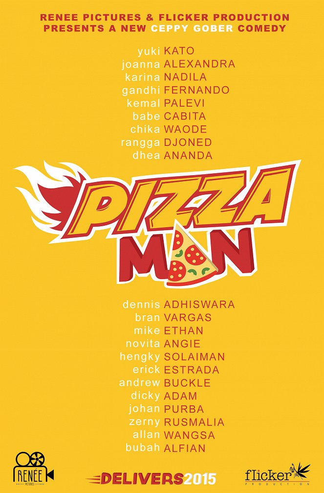 Pizza Man - Carteles
