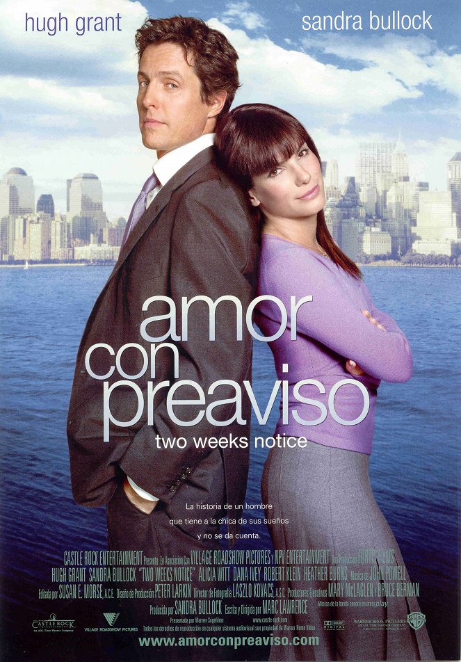 Amor con preaviso - Carteles