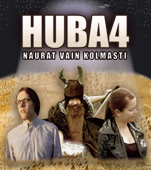 Huba4 - naurat vain kolmasti - Plagáty