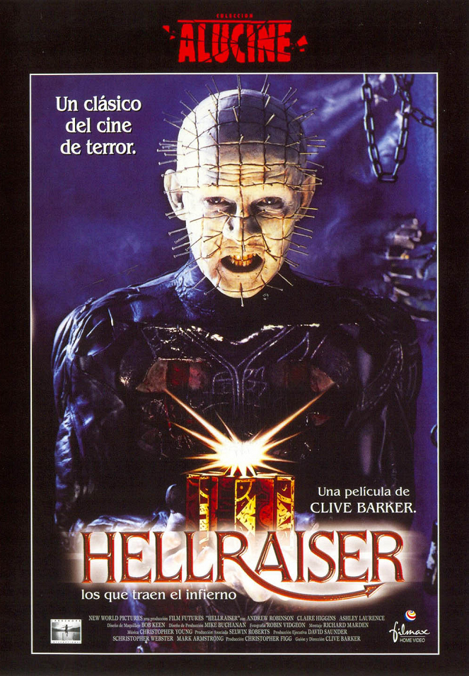 Hellraiser (Los que traen el infierno) - Carteles