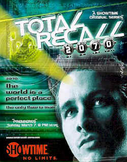 Total Recall 2070 - Posters