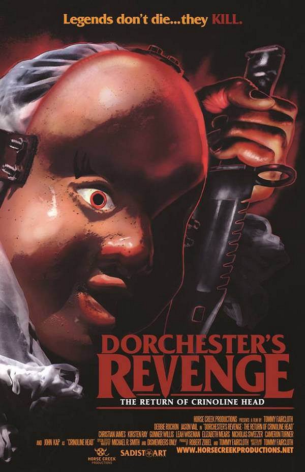 Dorchester's Revenge: The Return of Crinoline Head - Cartazes