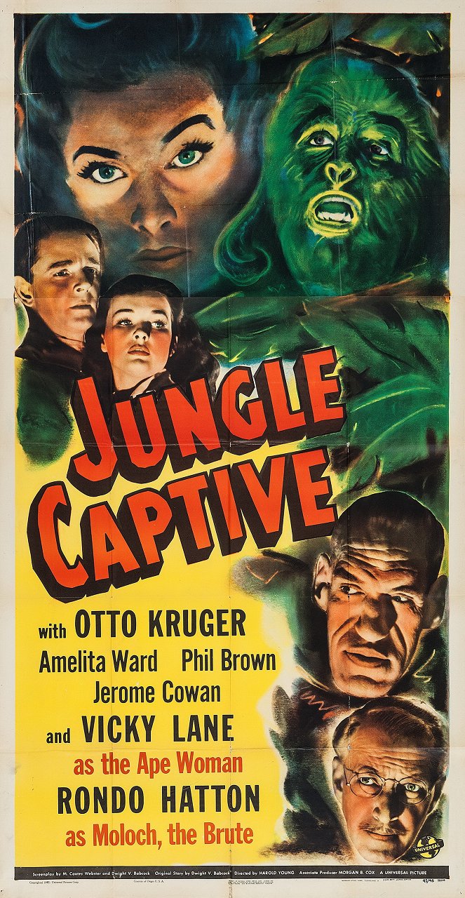The Jungle Captive - Plagáty