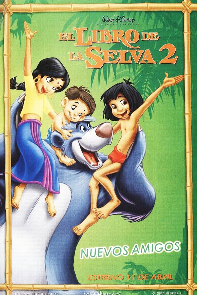 El libro de la selva 2 - Carteles