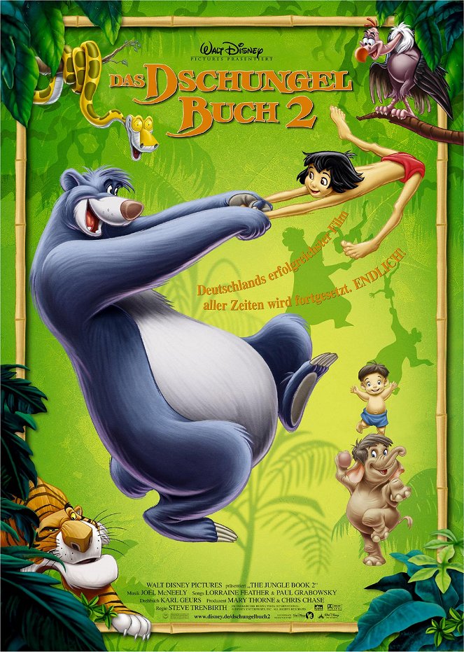 Das Dschungelbuch 2 - Plakate
