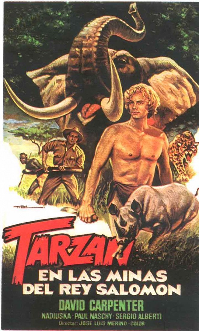 Tarzán en las minas del rey Salomón - Plakate