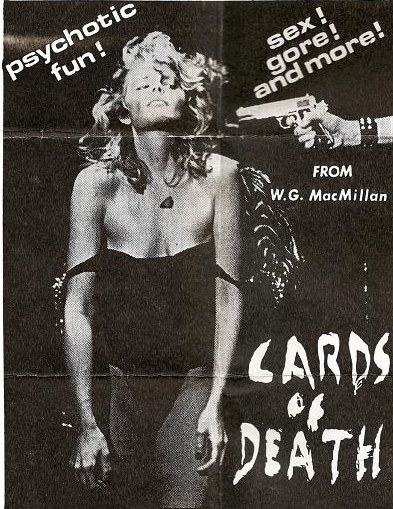 Cards of Death - Affiches