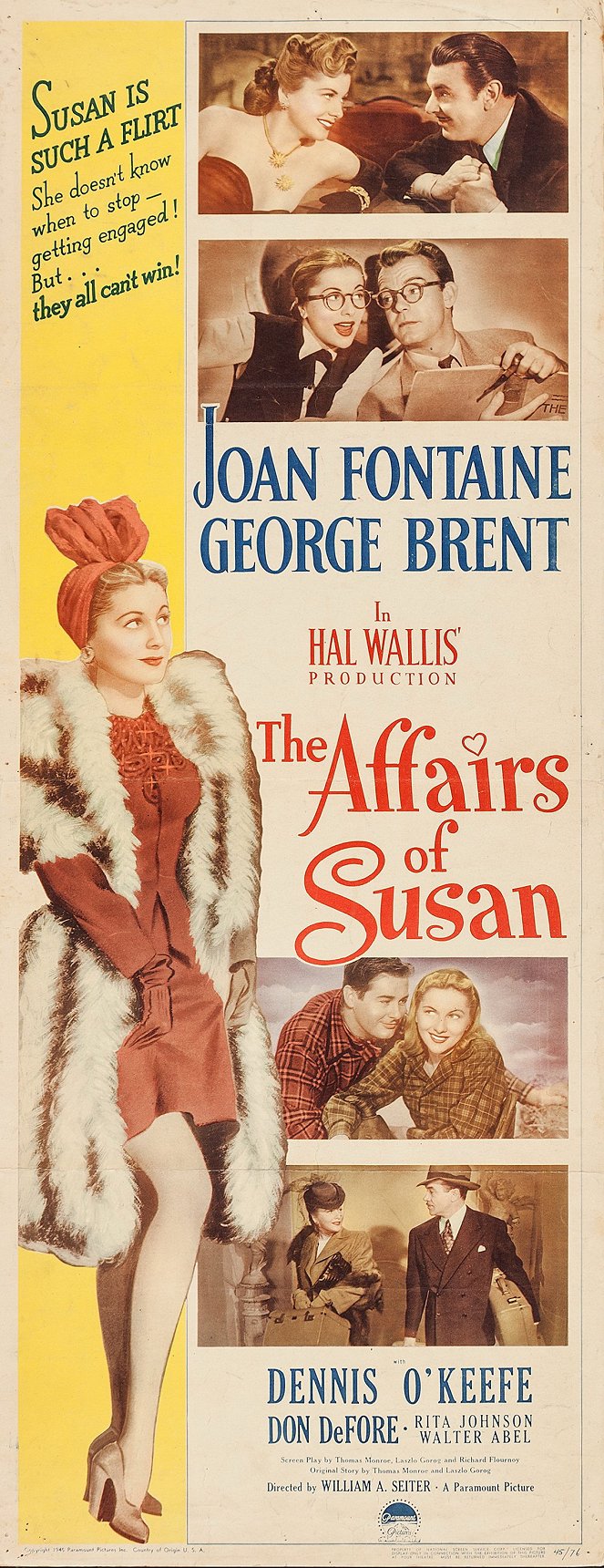 The Affairs of Susan - Affiches