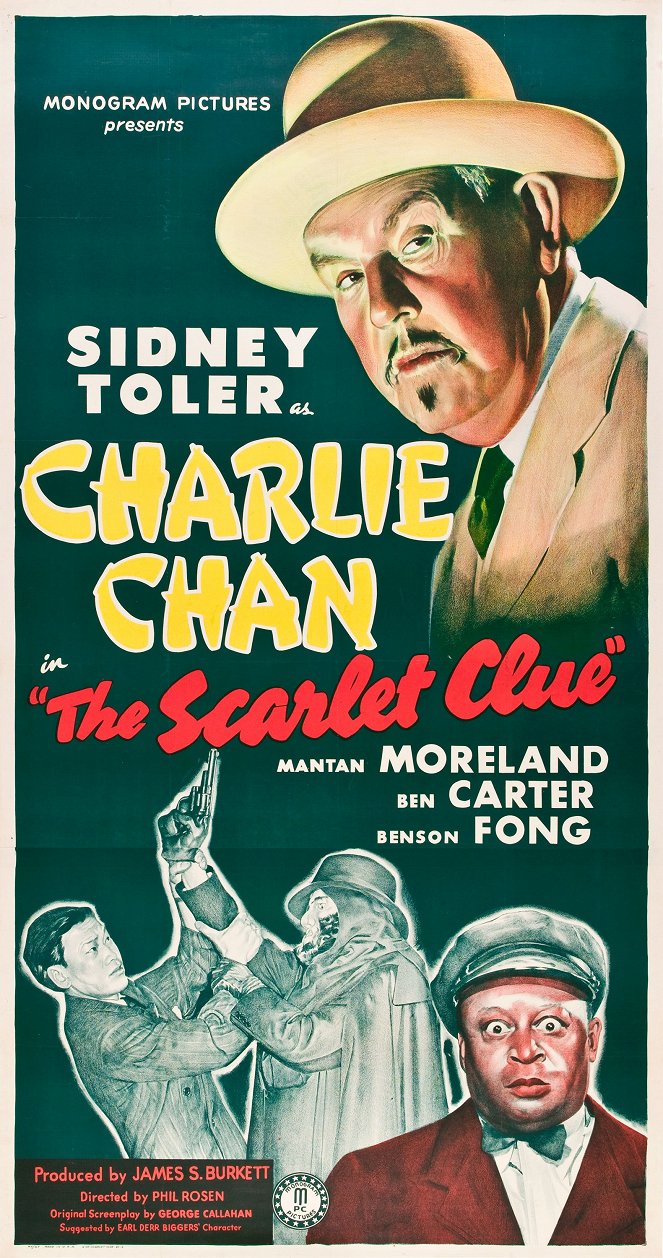 The Scarlet Clue - Affiches