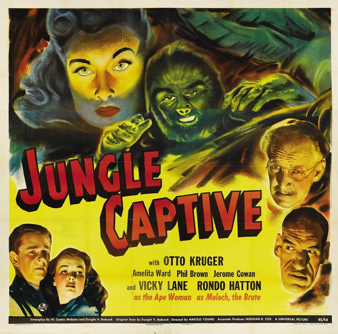 The Jungle Captive - Plakaty