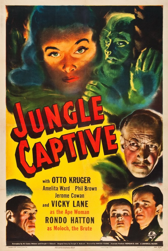 The Jungle Captive - Affiches