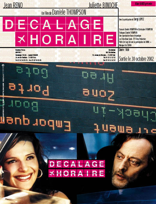 Décalage horaire - Affiches