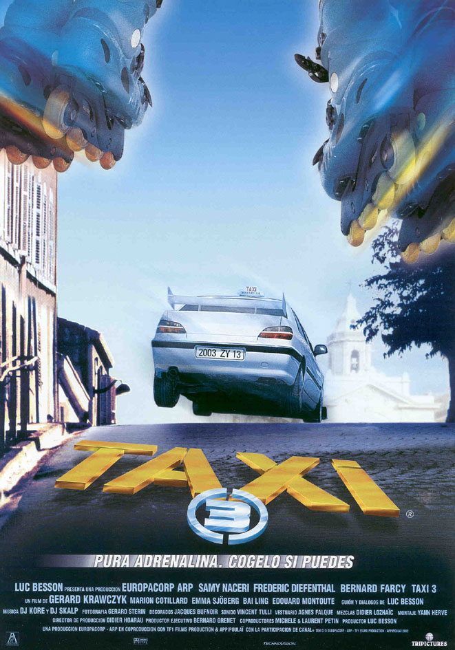 Taxi 3 - Carteles
