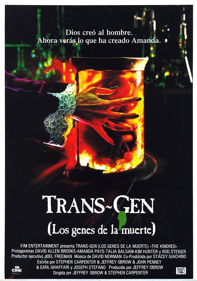 Trans-Gen, los genes de la muerte - Carteles