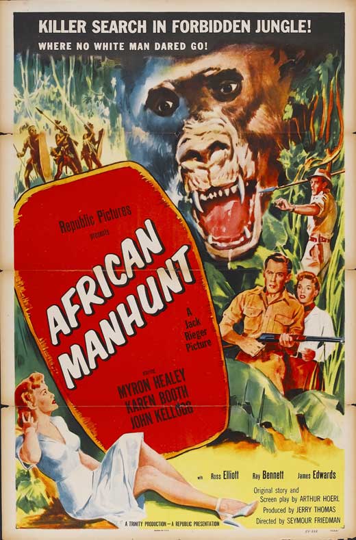 African Manhunt - Posters