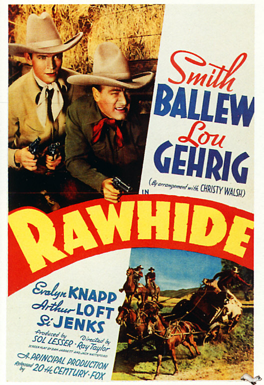 Rawhide - Plakáty
