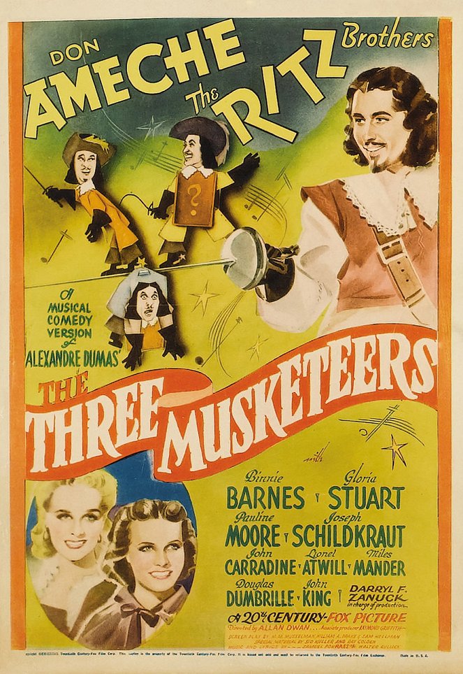 The Three Musketeers - Affiches