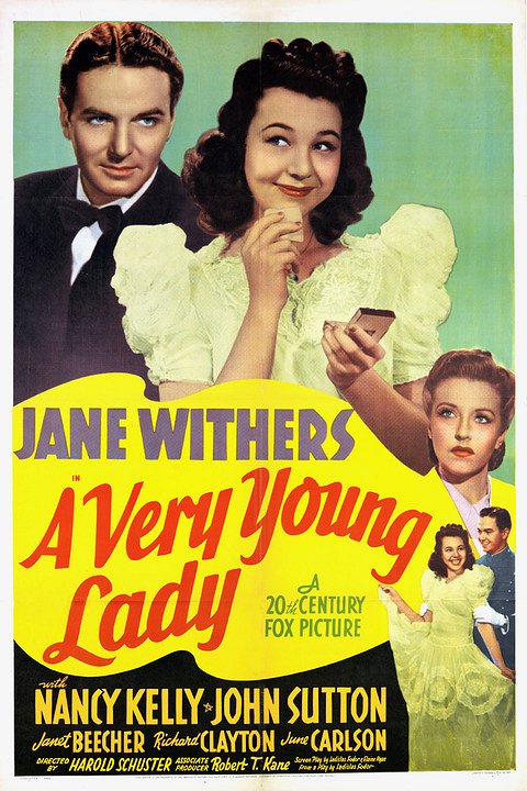 A Very Young Lady - Posters