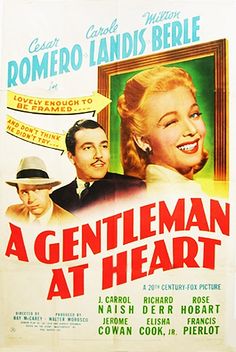 A Gentleman at Heart - Cartazes