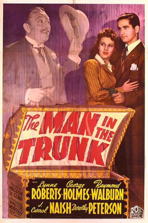 The Man in the Trunk - Posters