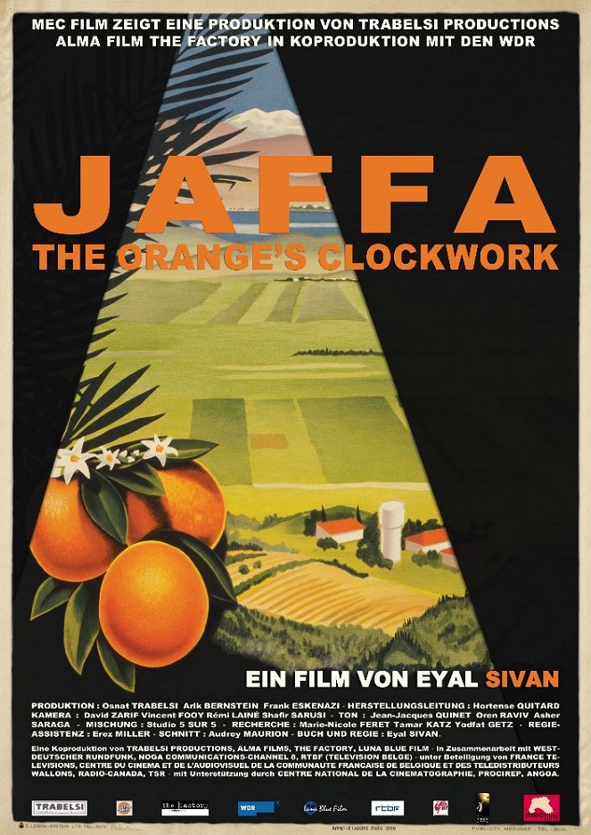 Jaffa, la mécanique de l'orange - Plakaty