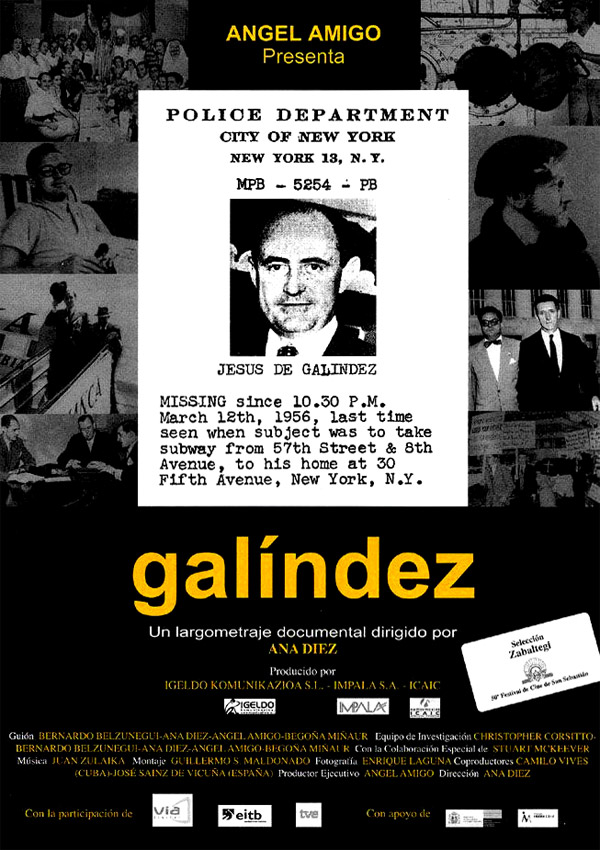 Galíndez - Plakátok