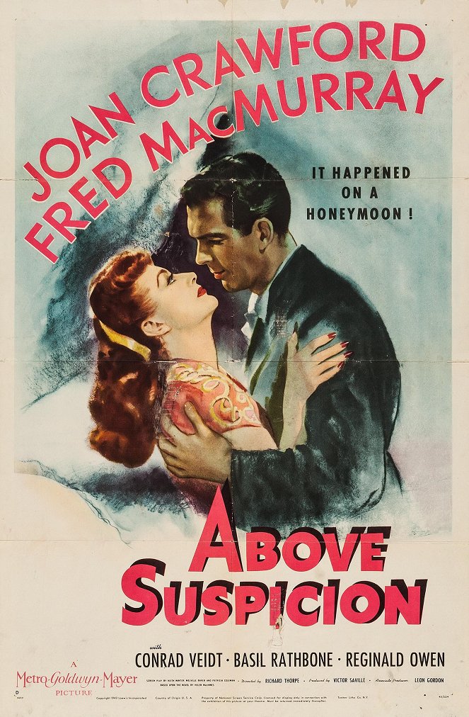 Above Suspicion - Posters