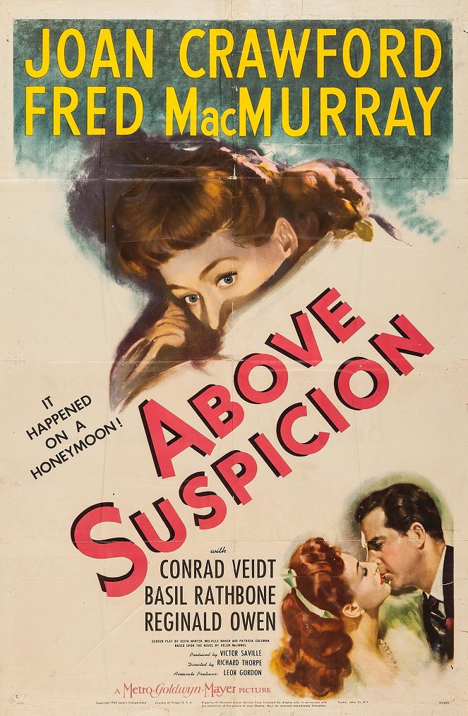 Above Suspicion - Posters