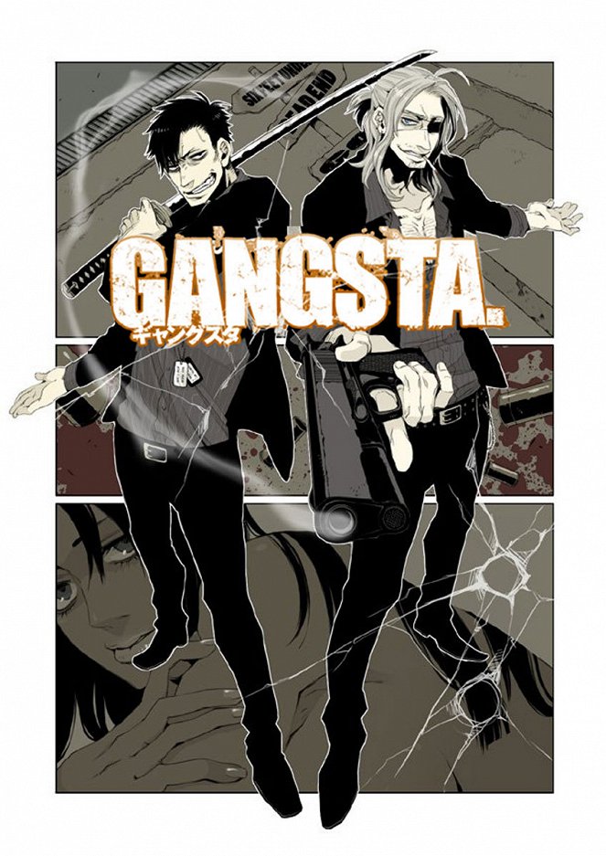Gangsta. - Plakaty