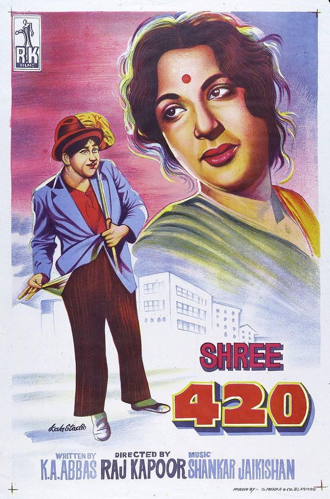 Shree 420 - Plakate
