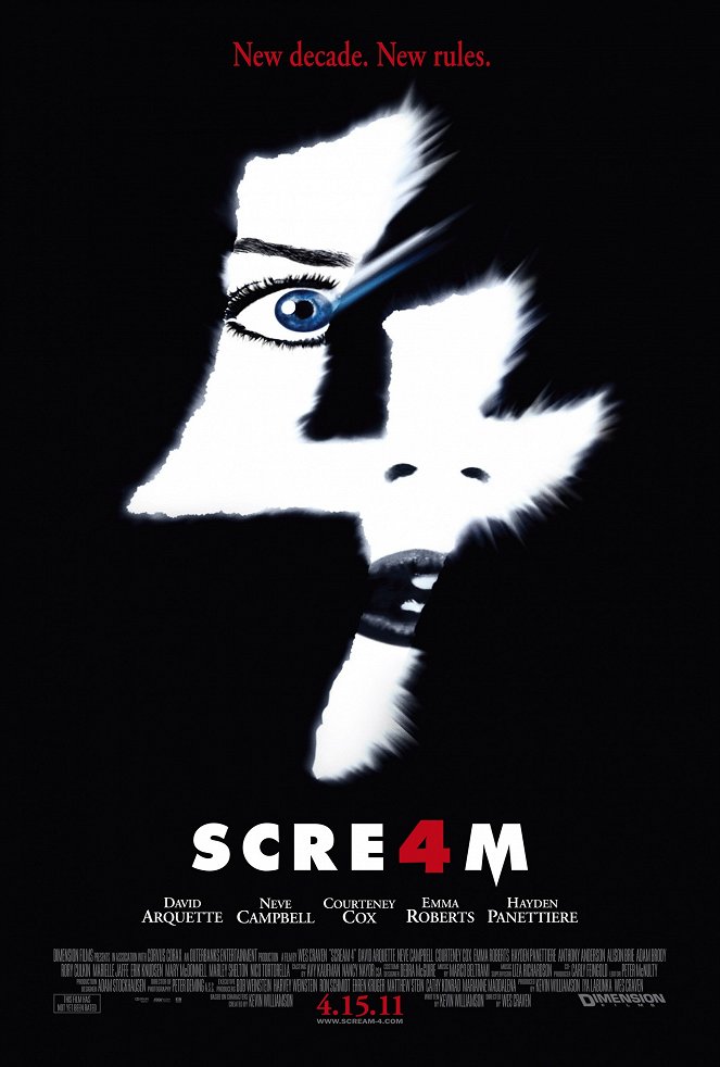Scream 4 - Plakate