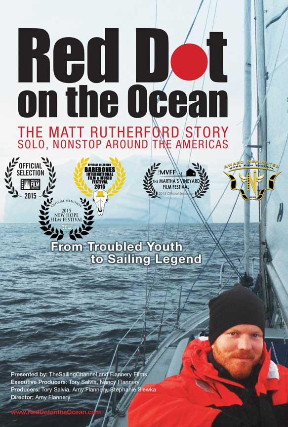 Red Dot on the Ocean: The Matt Rutherford Story - Plakaty
