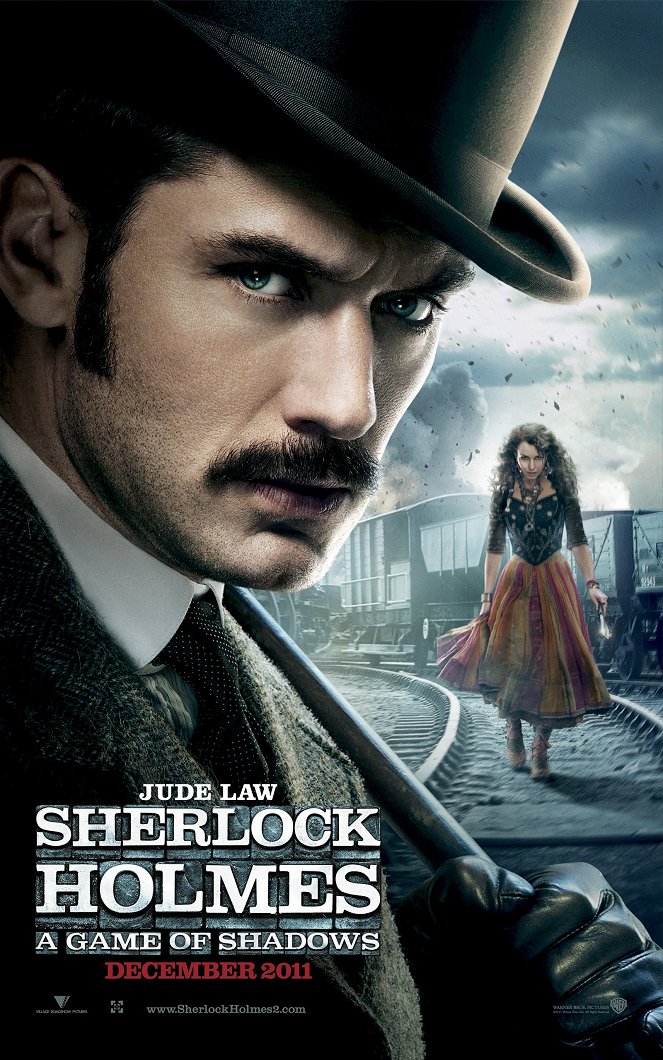 Sherlock Holmes : Jeu d'ombres - Affiches