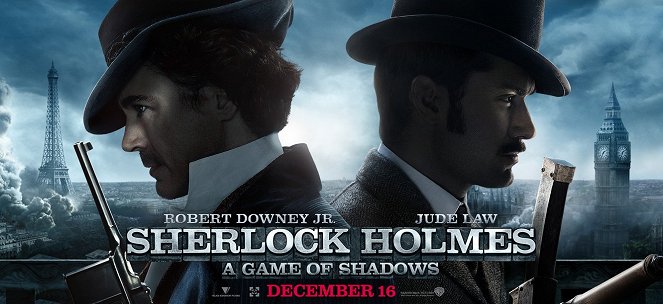 Sherlock Holmes: Hra tieňov - Plagáty