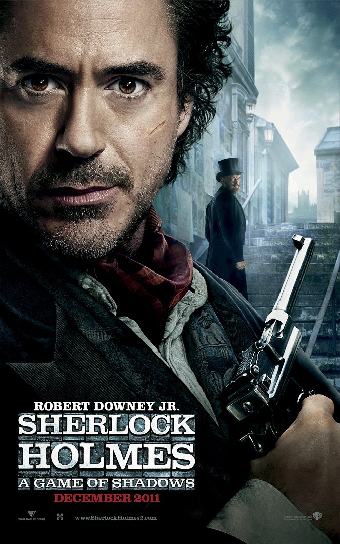 Sherlock Holmes: Juego de sombras - Carteles