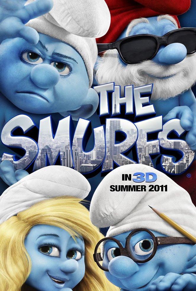 Os Smurfs - Cartazes
