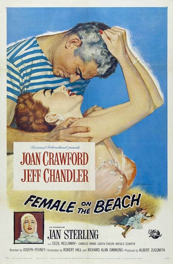 Female on the Beach - Affiches