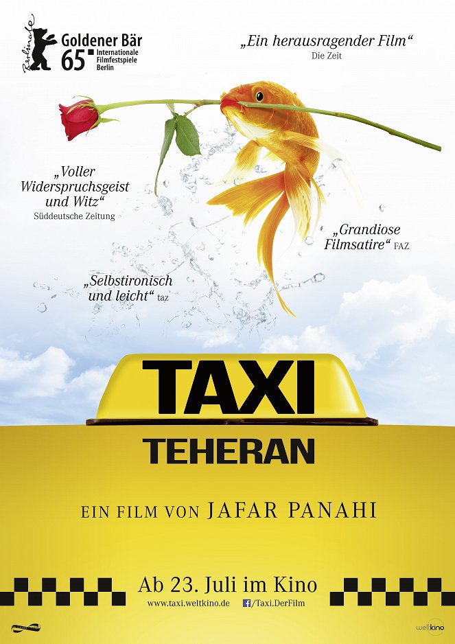 Taxi Teheran - Plakate