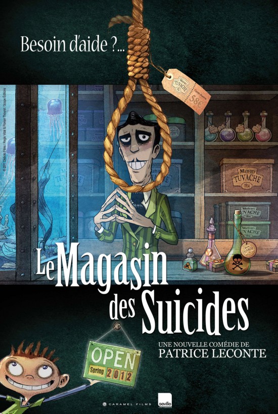 Le Magasin des suicides - Plakátok