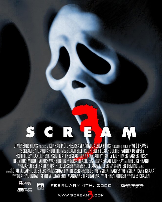 Scream 3 - Carteles