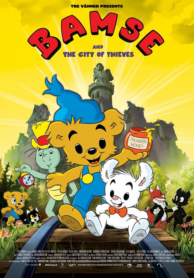 Bamse and the Thief City - Posters