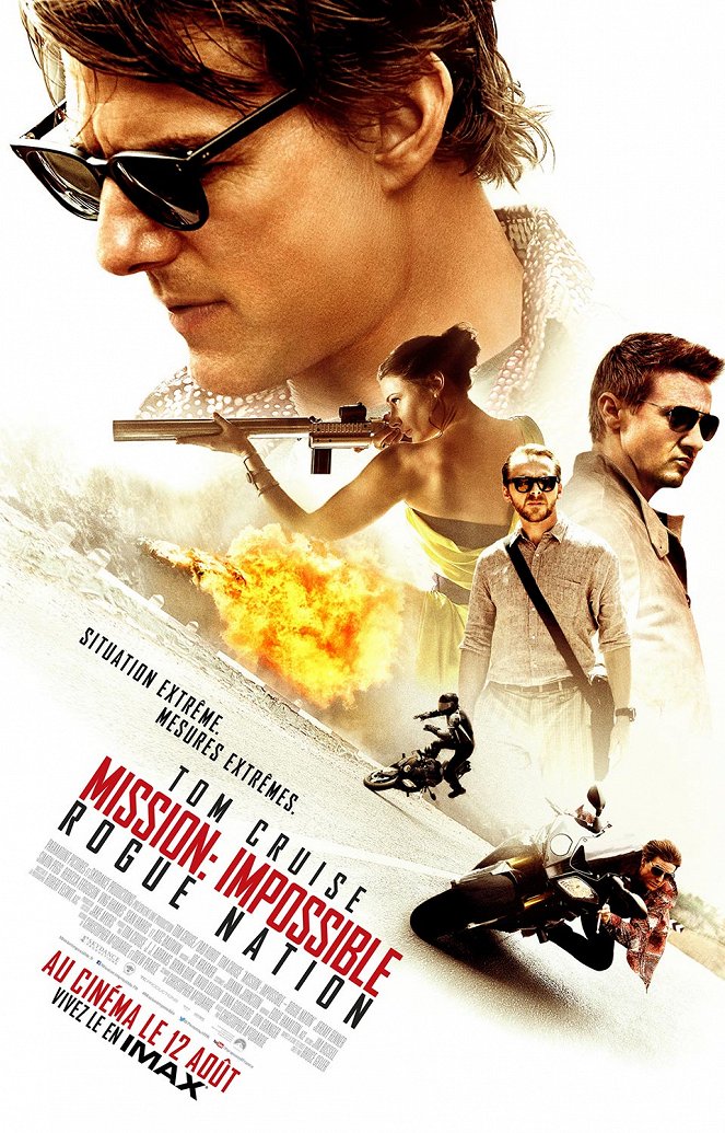 Mission : Impossible - Rogue Nation - Affiches