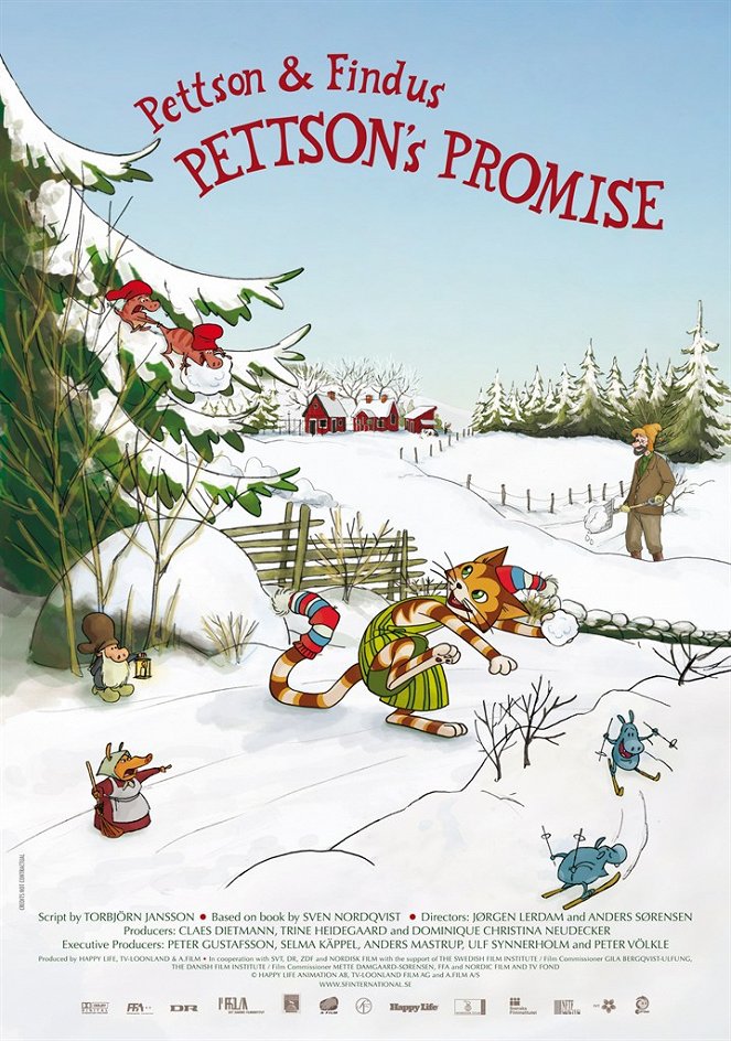 Pettson and Findus 3 - Pettson's Promise - Posters